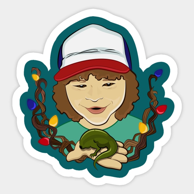 Dustin & Dart BFF Sticker by fehrti